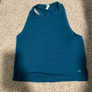Maika Teal Workout Crop